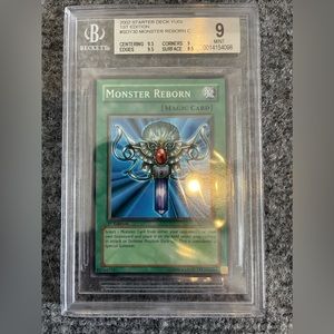 Monster reborn 1st edition graded 9